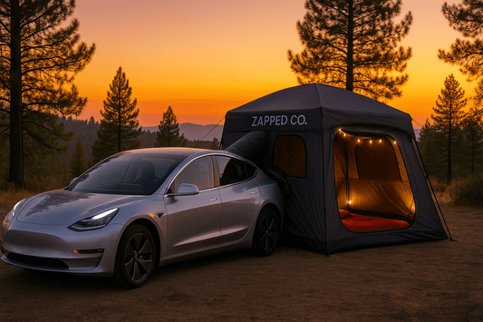 🏕️ Revolutionize Your Tesla Camping with Zapped Co’s Smart Tent - Zapped Co
