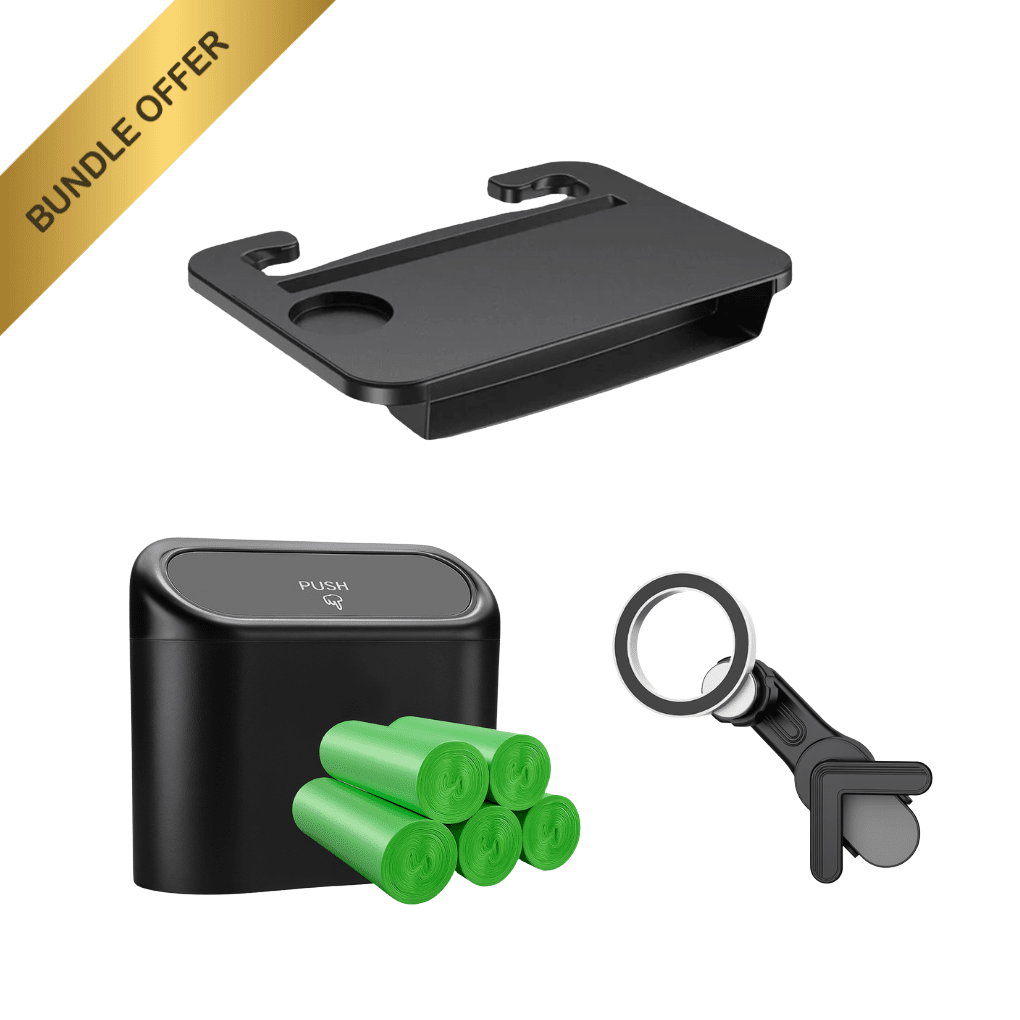 3 - in - 1 Cabin Essentials Bundle – for Tesla Model 3/Y/S/X (2021 - 2026) - Zapped Co