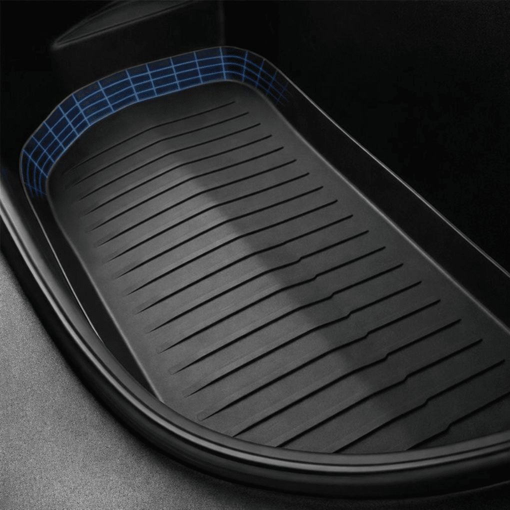 3 - in - 1 Tesla Trunk Mat Set – All - Weather Cargo Liners for Model Y (2017 - 2026) - Zapped Co