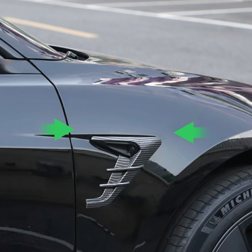 Aero Camera Cover Set – Custom Fit for Model 3/Y (Highland & Juniper)