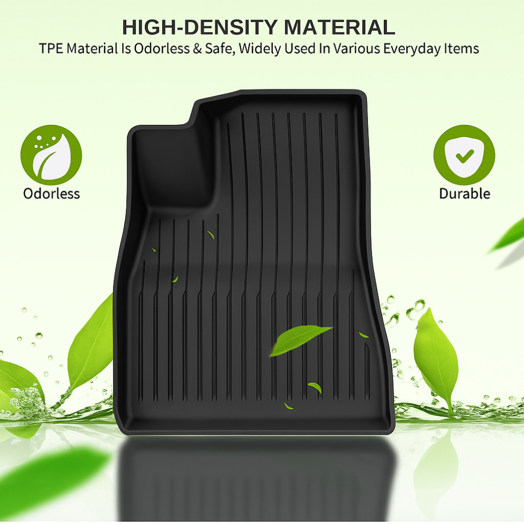 All-Weather Floor and Trunk Mat Set – for Model 3 Highland