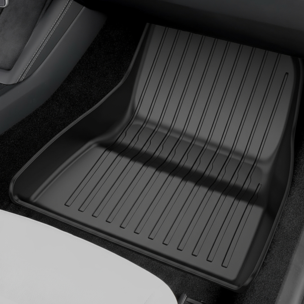 Tesla All-Weather Floor Mats – Custom Fit Interior Protection for Model 3/Highland