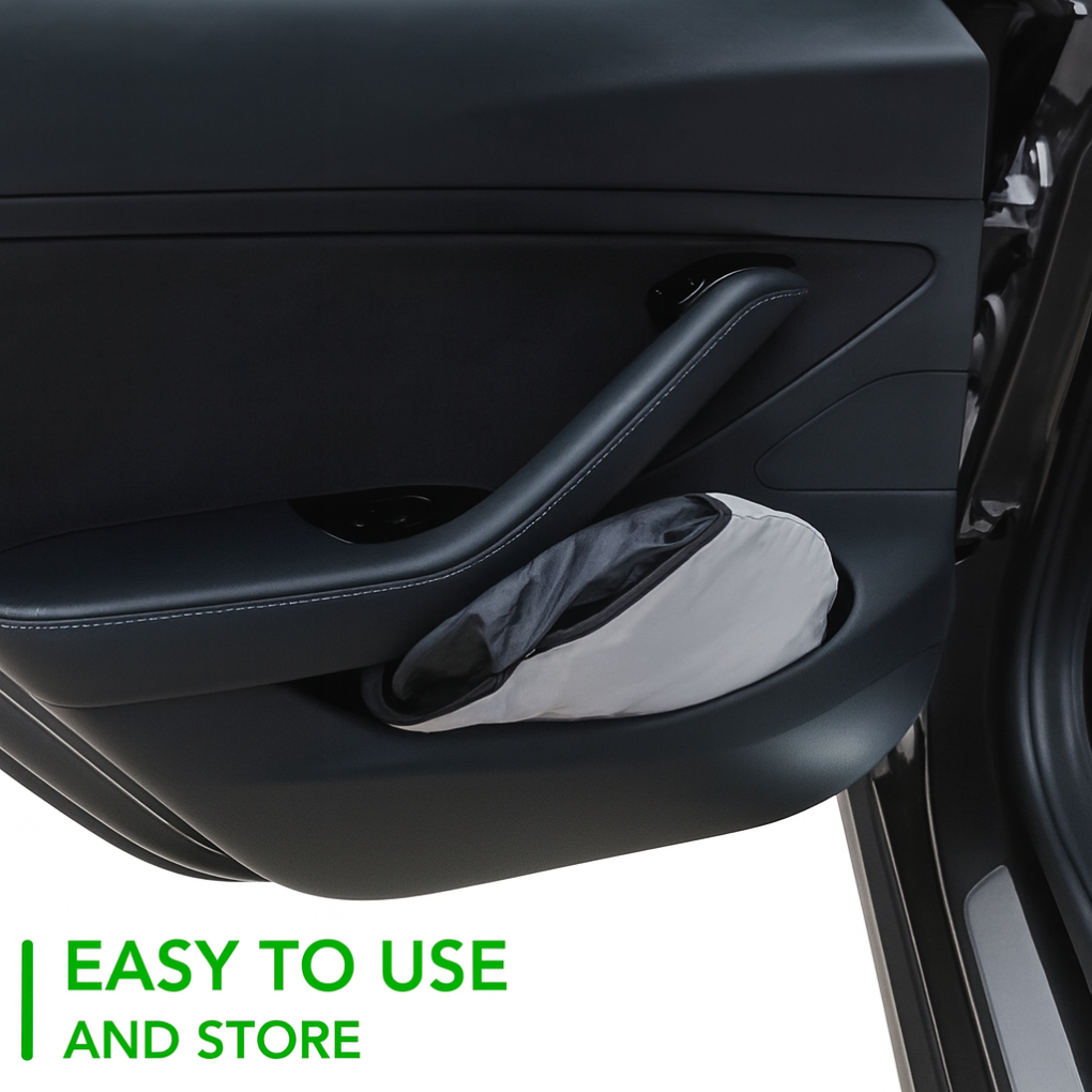 SunGuard – Premium Windshield Sunshade for Tesla Model 3/Y