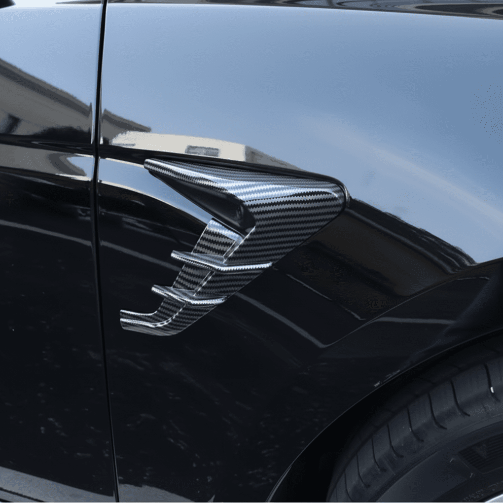 Aero Camera Cover Set – Custom Fit for Model 3/Y (2024 - 2026) - Zapped Co