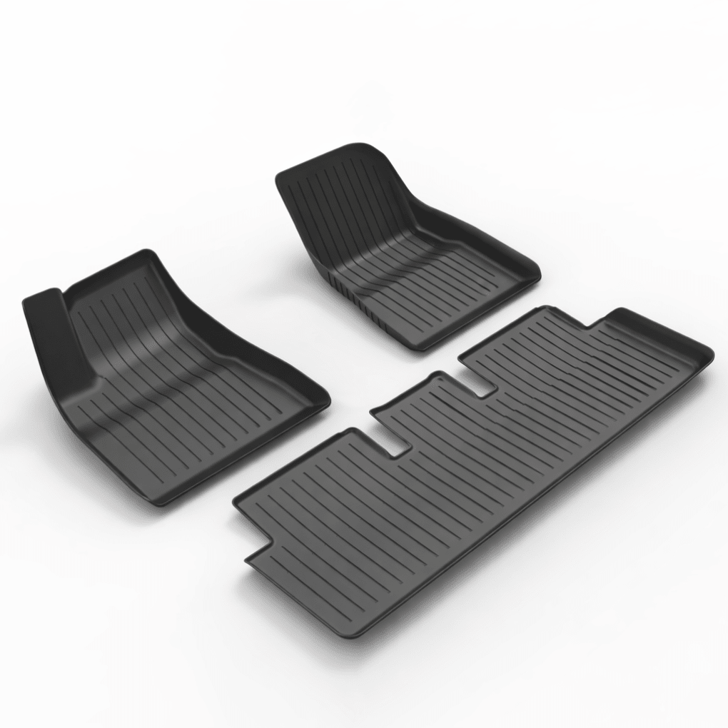 All - Weather Floor and Trunk Mat Set – for Tesla Model Y (2024 - 2026) - Zapped Co