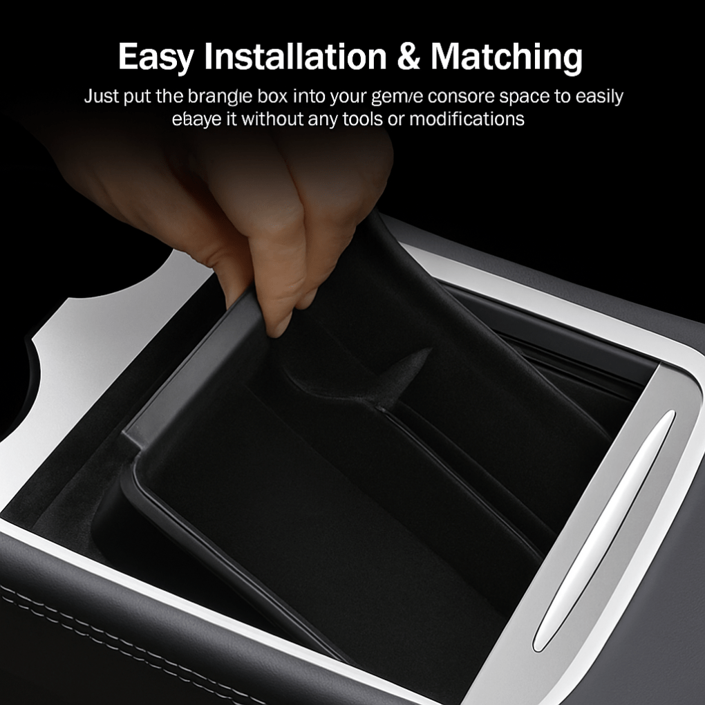 Center Console Tray - for Tesla Model 3/Y - Zapped Co