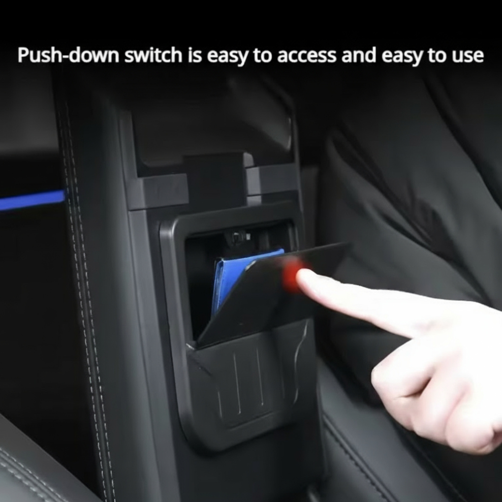 Hidden Armrest Storage Box - Tesla Model 3 Highland/ Model Y Juniper