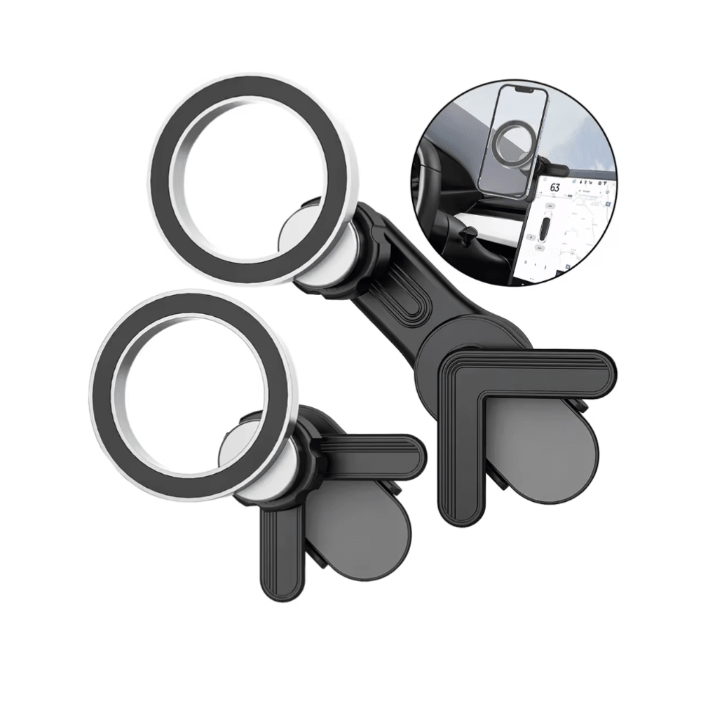 Magnetic Phone Mount – for Tesla Model 3/Y/X/S (2017 - 2026) - Zapped Co