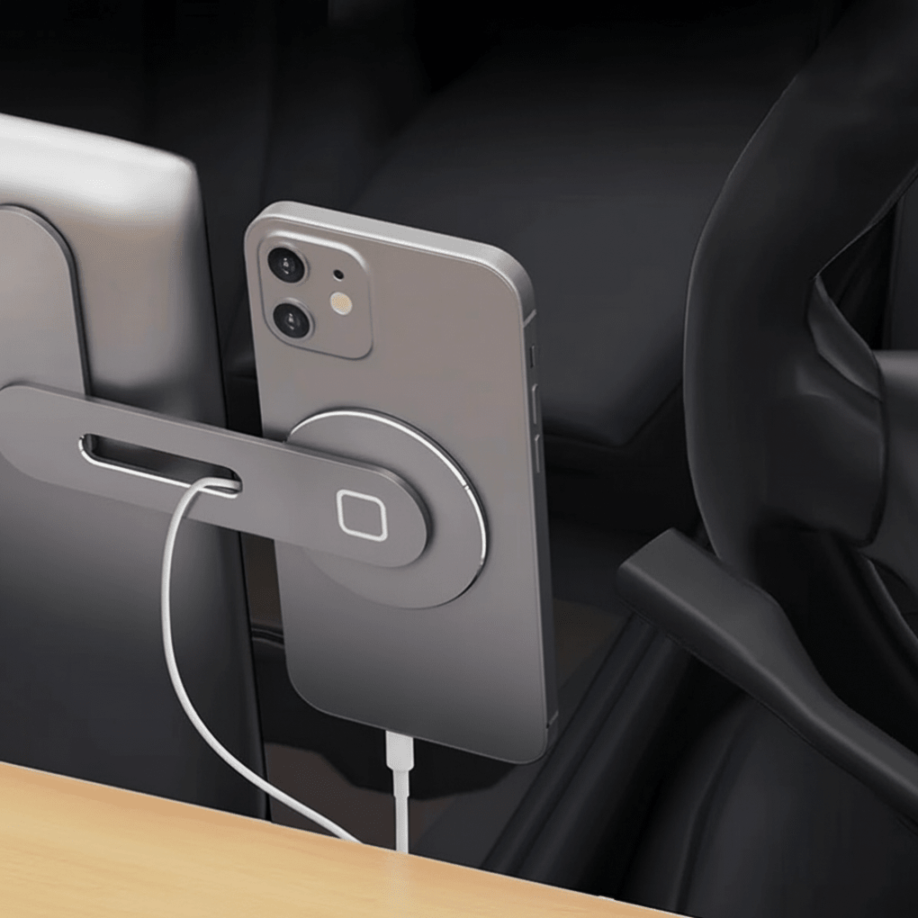 Magnetic Phone Mount – for Tesla Model 3/Y/X/S/Cybertruck (2017 - 2026) - Zapped Co
