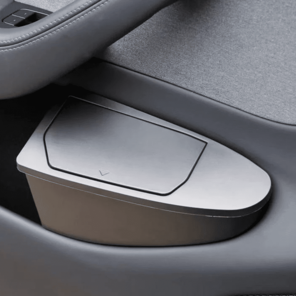 Side Door Waste Bin Set – Mini Trash Bins for Tesla Model Y (2025 - 2026) - Zapped Co