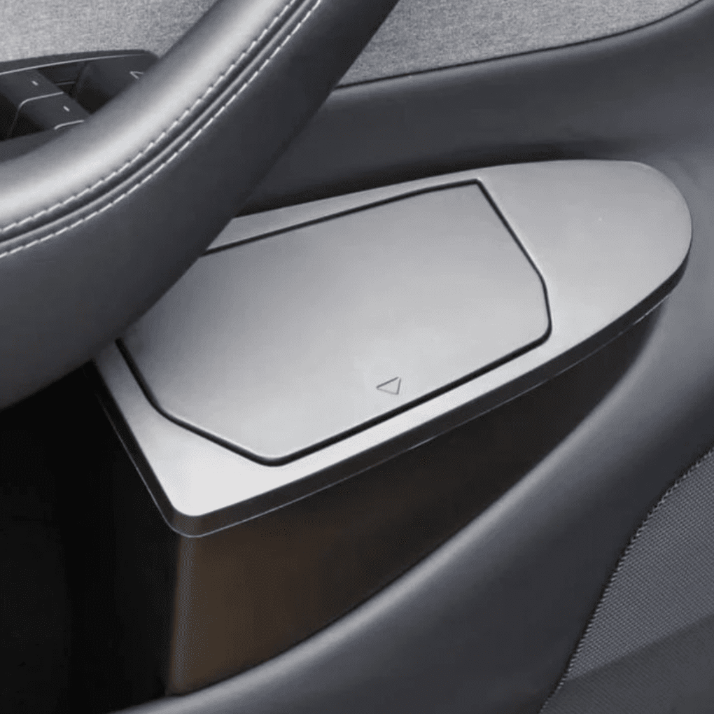 Side Door Waste Bin Set – Mini Trash Bins for Tesla Model Y (2025 - 2026) - Zapped Co