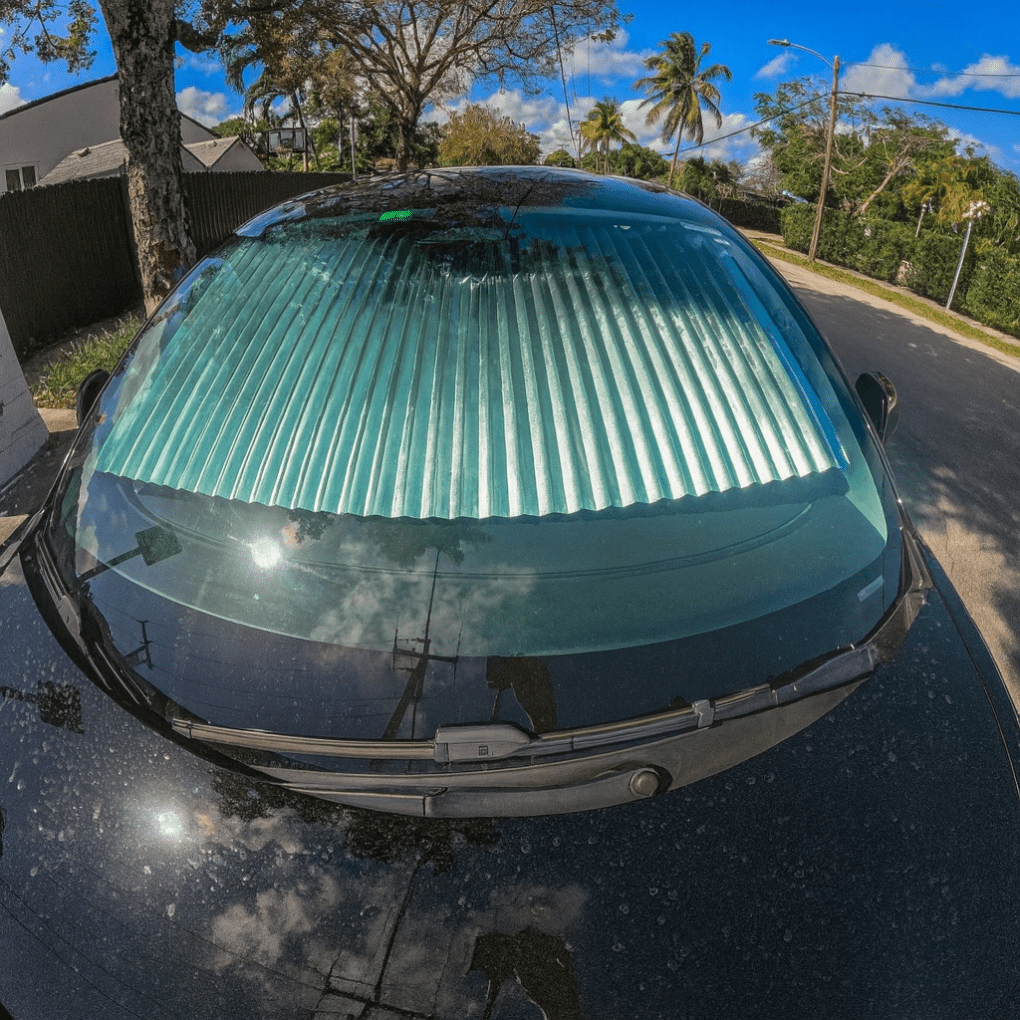 Solar Shield – Premium Windshield Sunshade for Tesla - Zapped Co