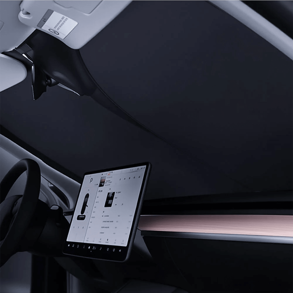 SunGuard – Premium Windshield Sunshade - for Tesla Model 3/Y (2017 - 2026) - Zapped Co