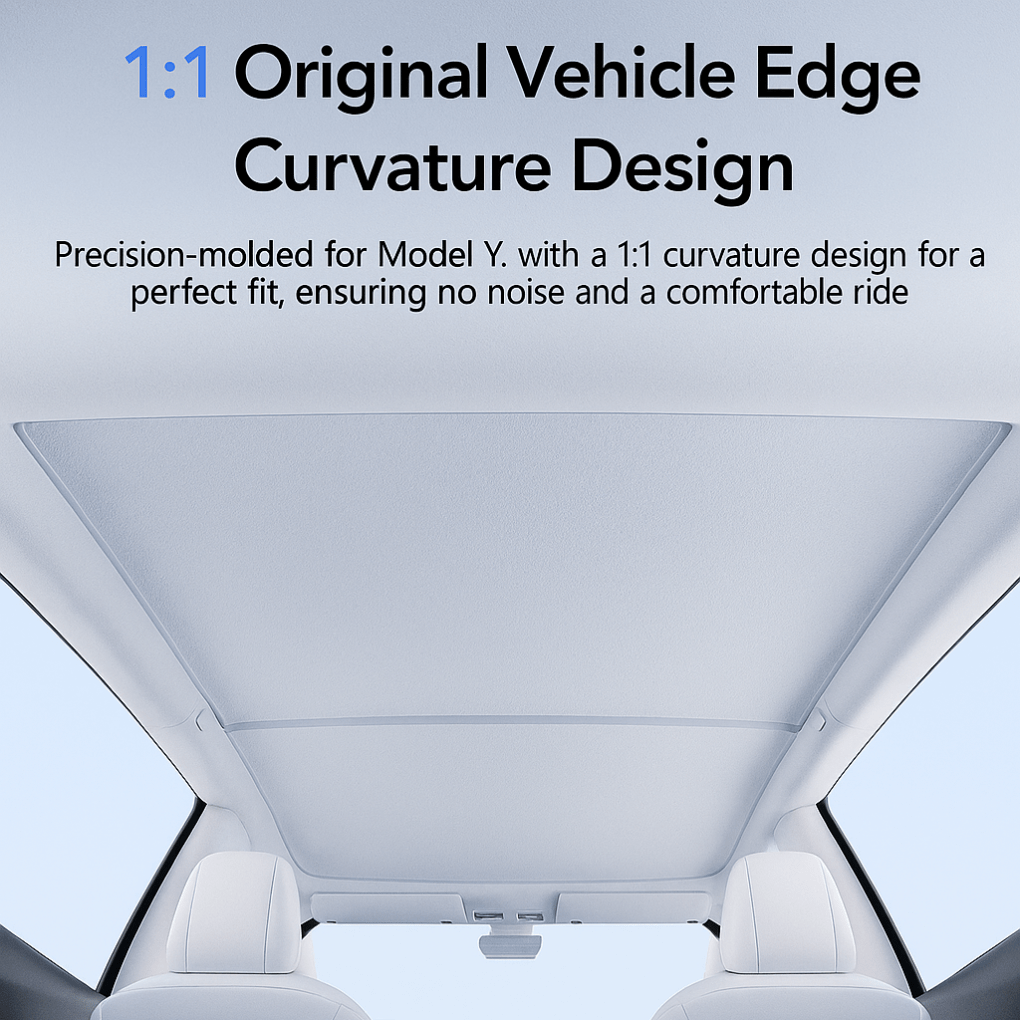 Sunroof Guard – Premium Sunroof Sunshade for Tesla Model 3/Y - Zapped Co