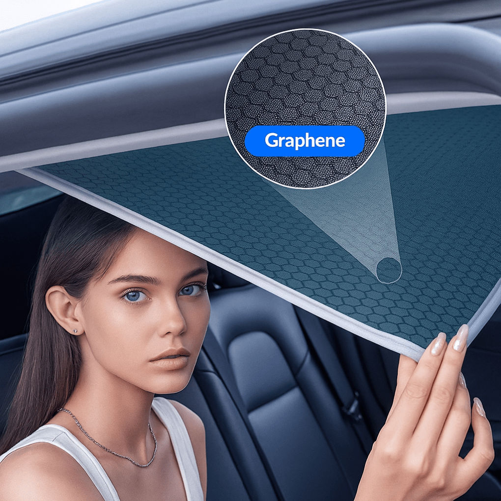 Sunroof Guard – Premium Sunroof Sunshade for Tesla Model 3/Y - Zapped Co