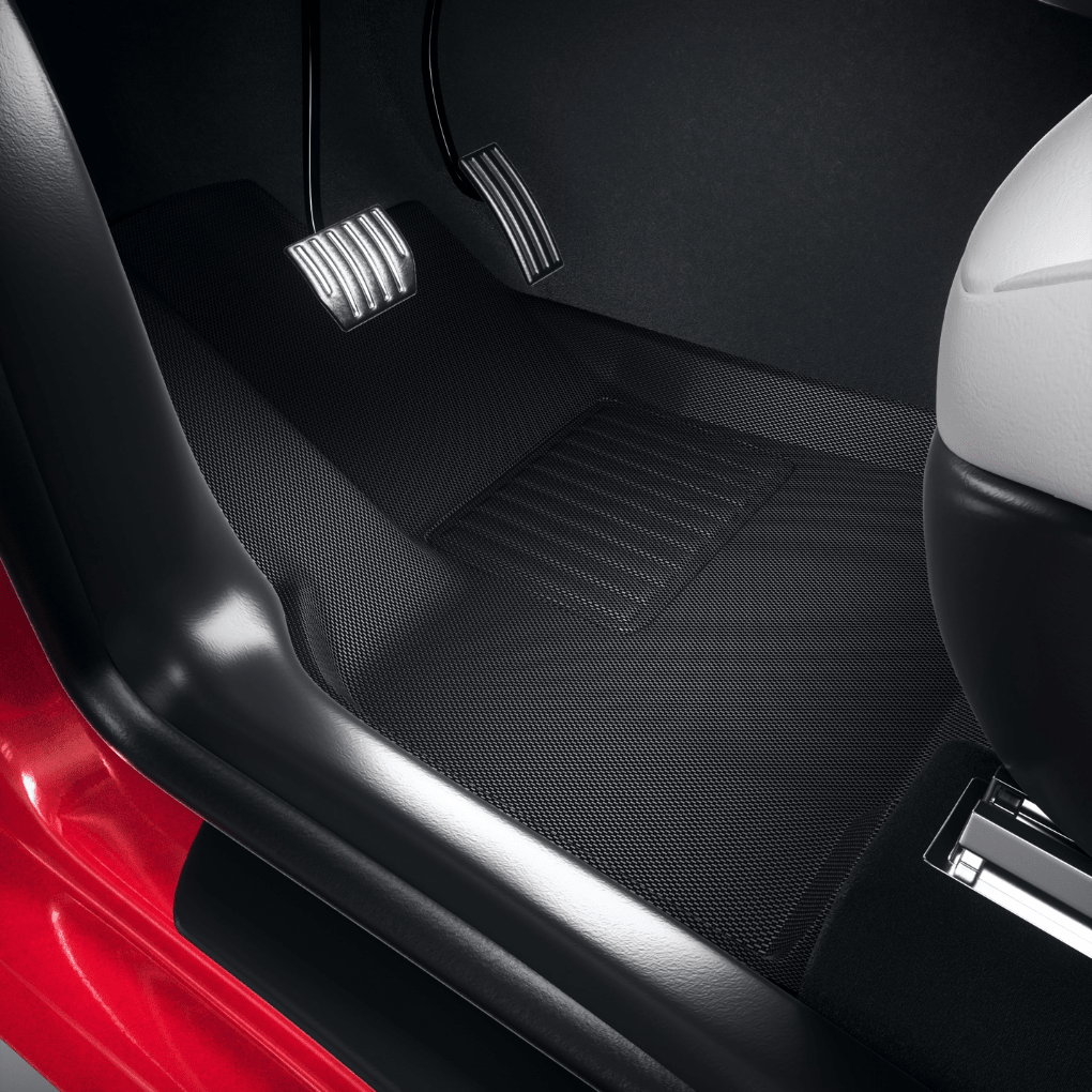 Tesla All - Weather Floor Mats – Custom Fit Interior Protection for Model Y (2020 - 2026) - Zapped Co