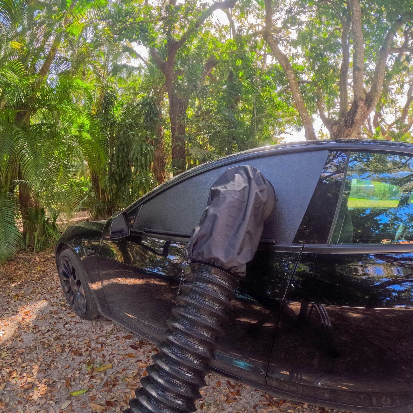 Tesla Camp Duct – Climate Control Camping Attachment for Model 3 & Y - Zapped Co