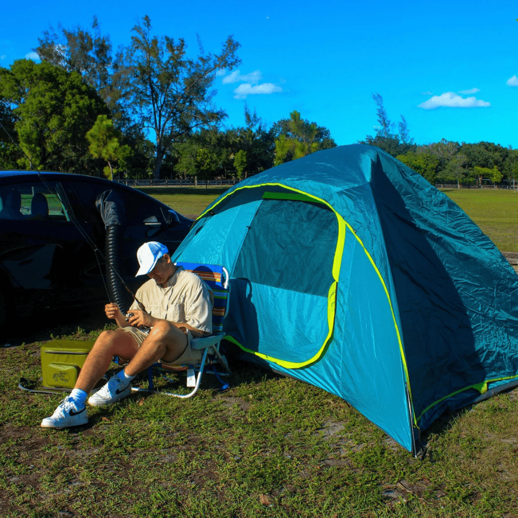 Tesla Camp Duct – Climate Control Camping Attachment for Model 3 & Y - Zapped Co