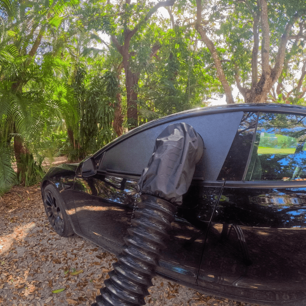 Tesla Camp Duct – Climate Control Camping Attachment for Model 3 & Y - Zapped Co