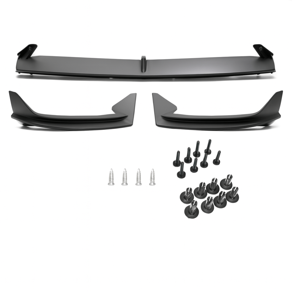 Tesla Model Y Front Lip Spoiler Kit - Zapped Co