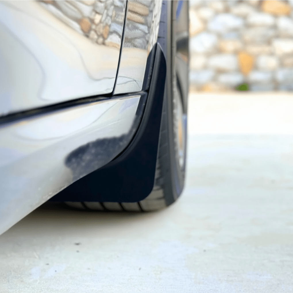 Tesla Mud Flaps – Custom Fit Splash Guards for Model 3 Highland - Zapped Co