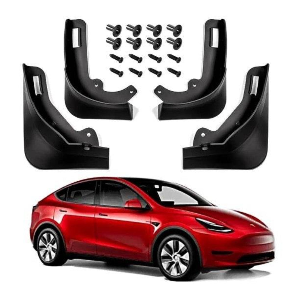 Tesla Mud Flaps - Zapped Co