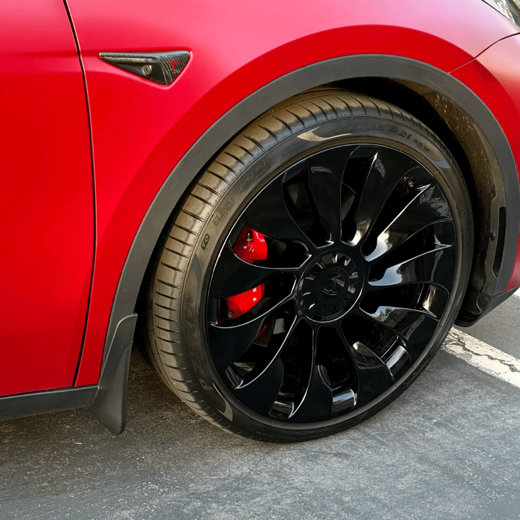 Tesla Mud Flaps – Custom Fit Splash Guards for Model 3/Y (2017 - 2023) - Zapped Co