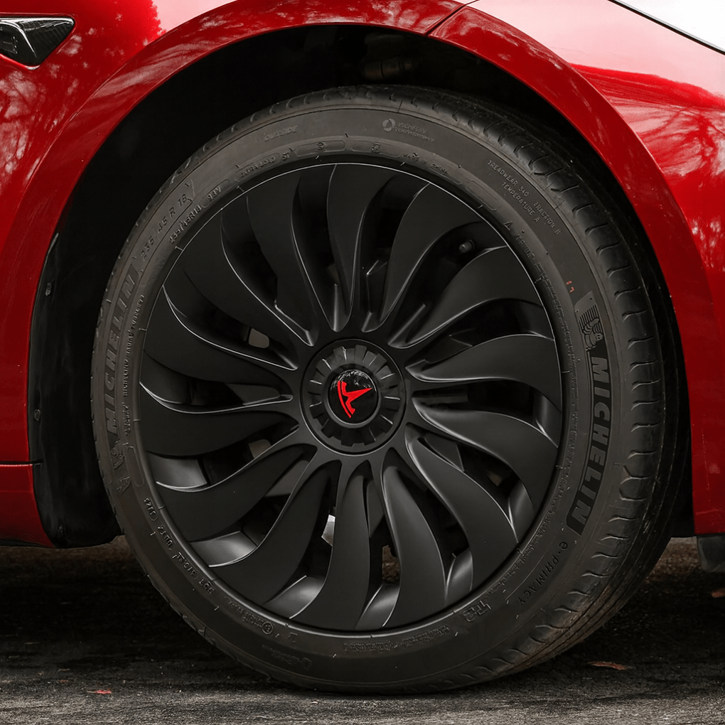 Tesla Stealth Caps - Hub caps for Model 3/Y/S/X - Zapped Co