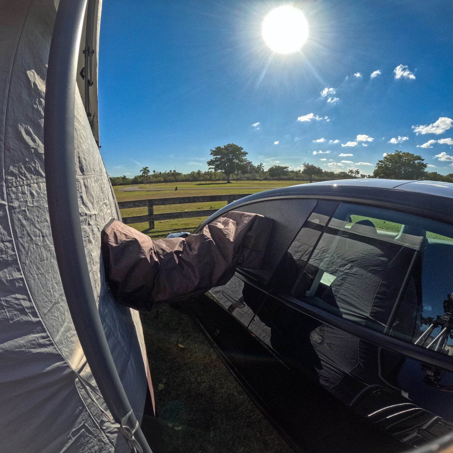 Tesla Tent – Climate - Controlled Camping Tent for Model 3 & Y - Zapped Co