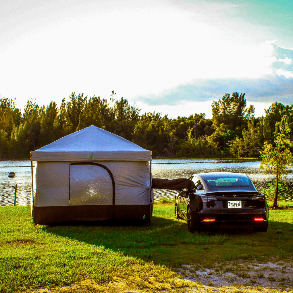 Tesla Tent – Climate - Controlled Camping Tent for Model 3 & Y - Zapped Co