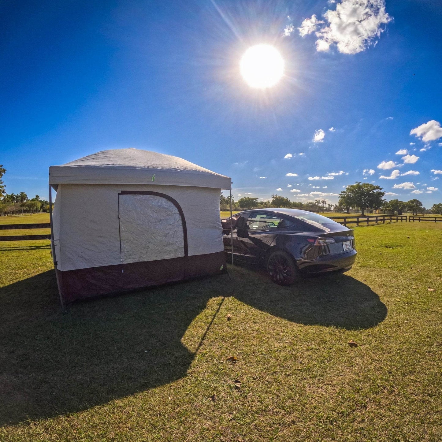 Tesla Tent – Climate - Controlled Camping Tent for Model 3 & Y - Zapped Co