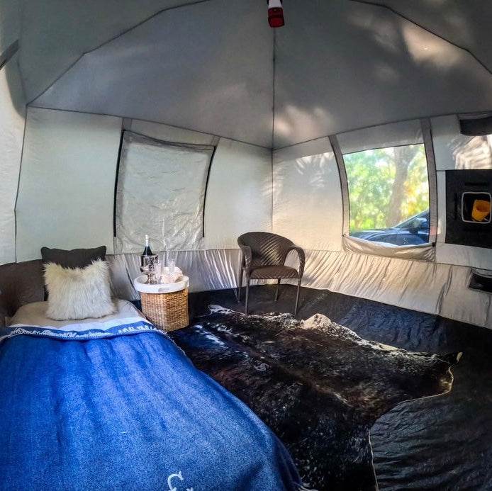 Tesla Tent – Climate - Controlled Camping Tent for Model 3 & Y - Zapped Co