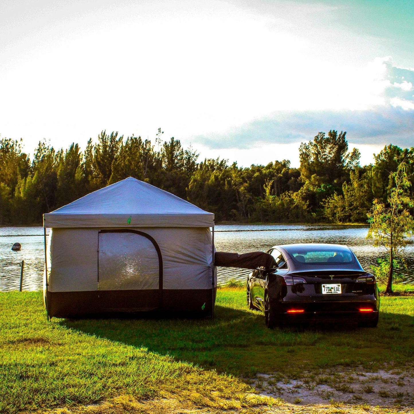Tesla Tent – Climate - Controlled Camping Tent for Model 3 & Y - Zapped Co