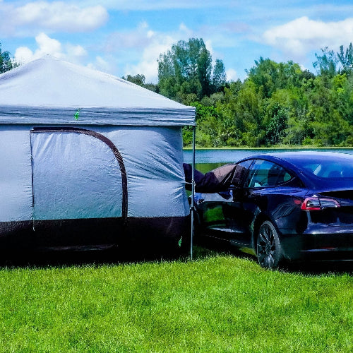 Tesla Tent – Climate - Controlled Camping Tent for Model 3 & Y - Zapped Co