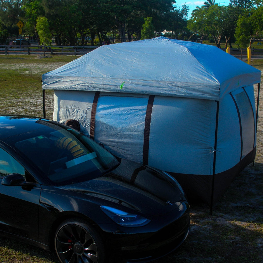 Tesla Tent – Climate - Controlled Camping Tent for Model 3 & Y - Zapped Co