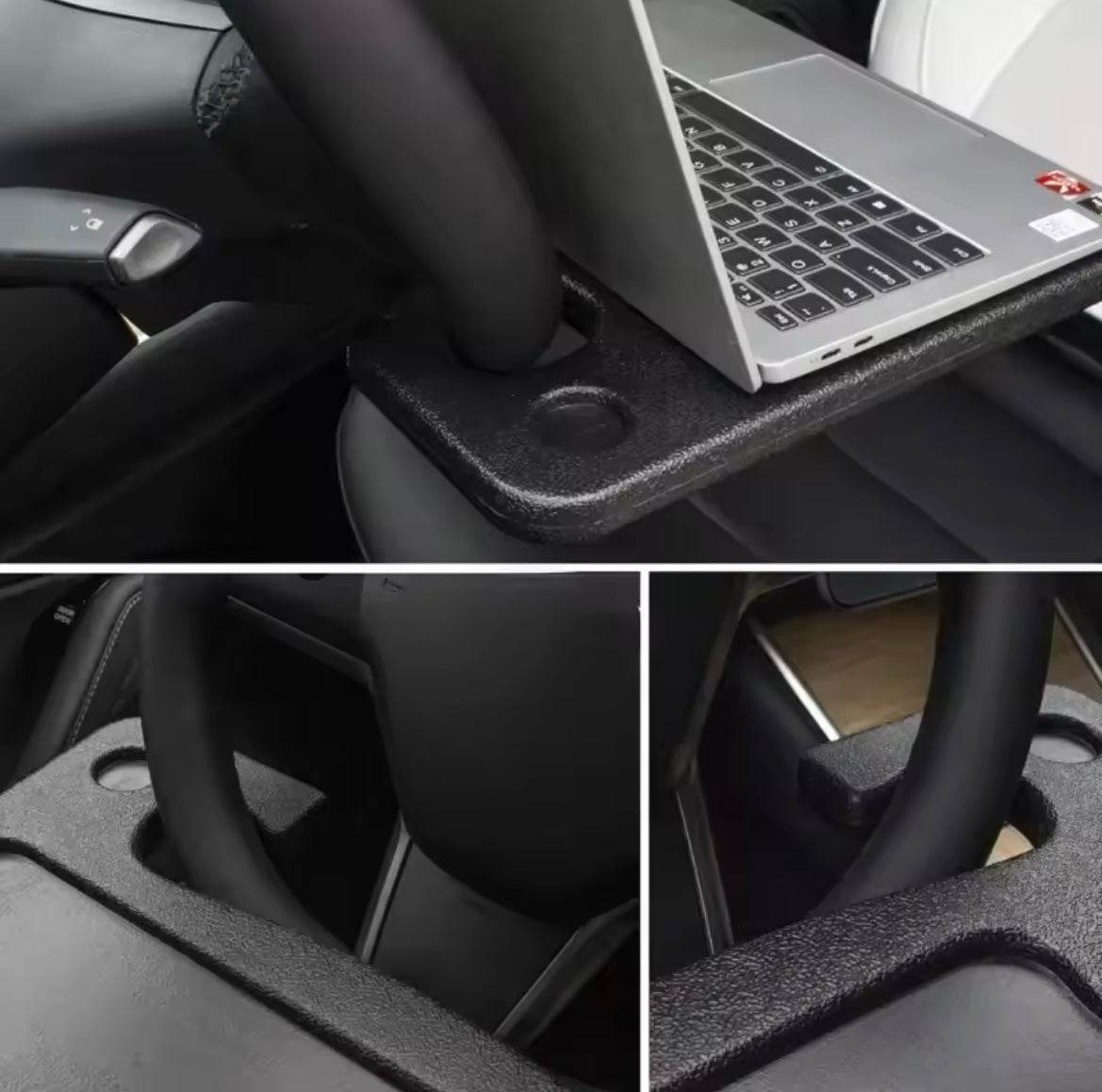 Tesla Travel Tray – Steering Wheel Desk for Work, Dining & Travel - Zapped Co