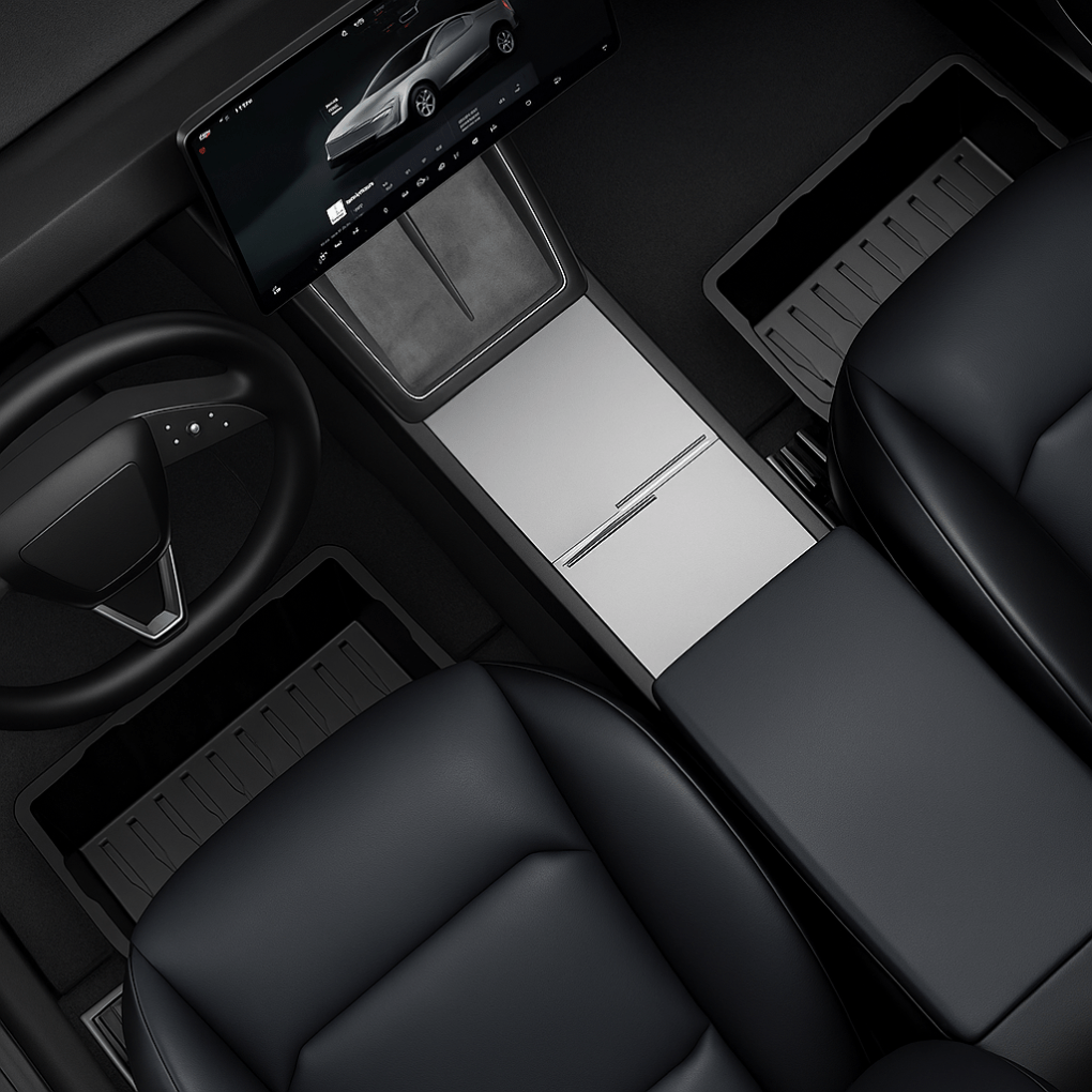 Tesla Under Seat Compartment - Storage Compartment for Tesla Model Y/Juniper - Zapped Co