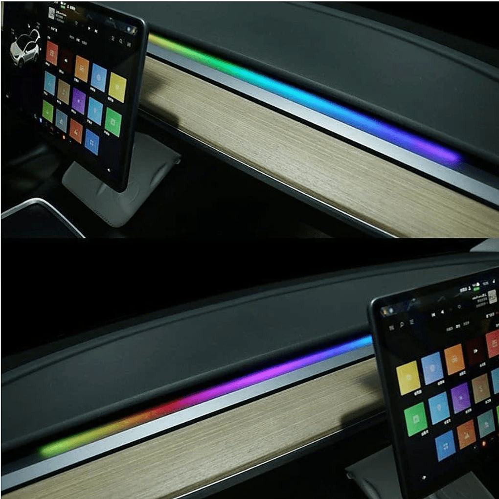 TeslaGlow Ambient Light Bar for Model 3/Y (Highland & Juniper) - Zapped Co