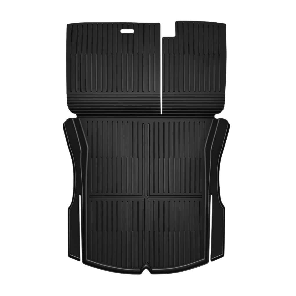 Trunk Mat Set with Backrest Mat – All - Weather Cargo Liners for Model 3 Highland - Zapped Co