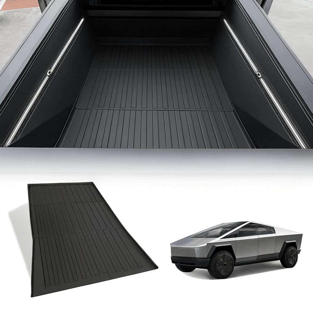 3 - in - 1 Tesla Trunk Mat Set – All - Weather Cargo Liners for Cybertruck - Zapped Co