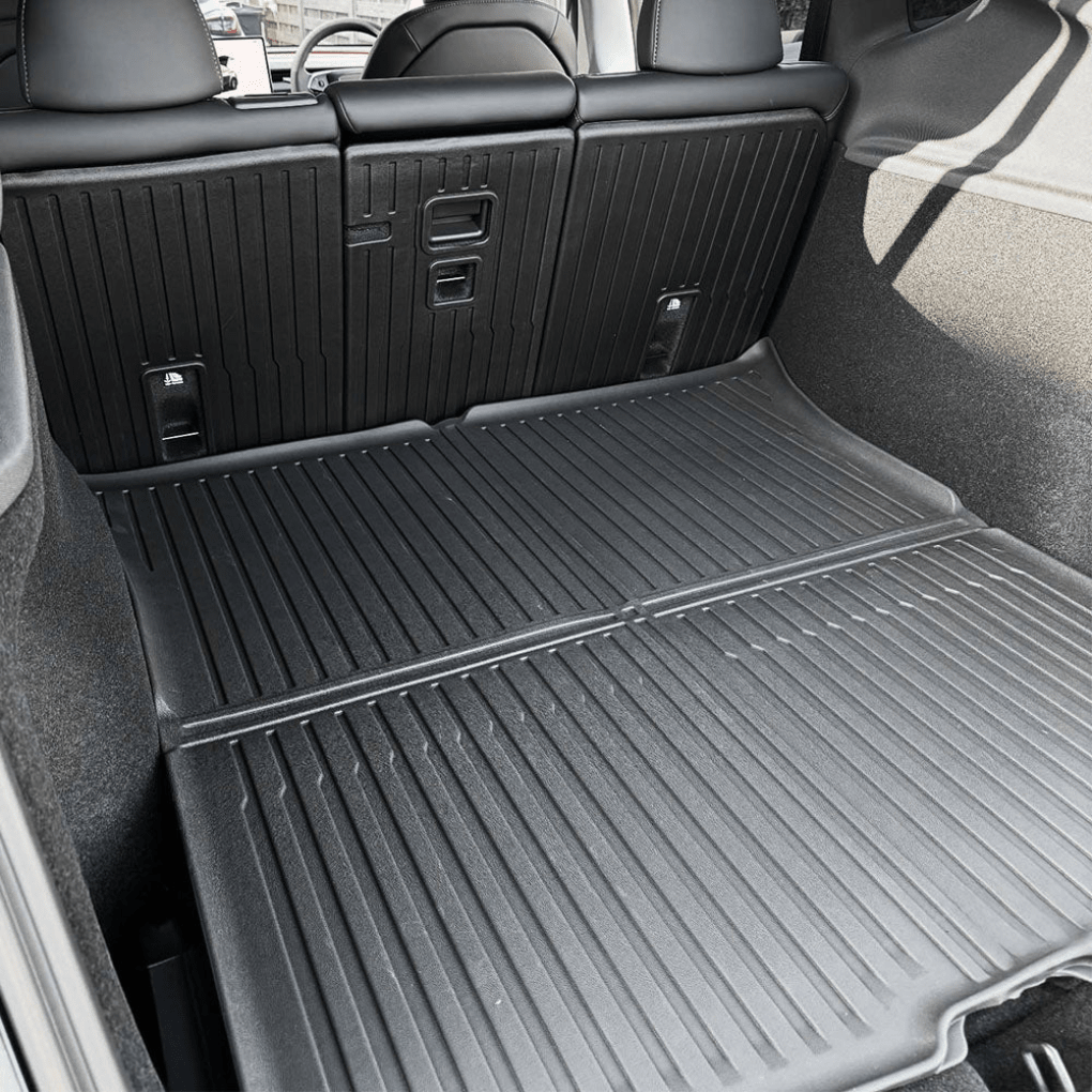 3 - in - 1 Tesla Trunk Mat Set – All - Weather Cargo Liners for Model Y (2017 - 2026) - Zapped Co