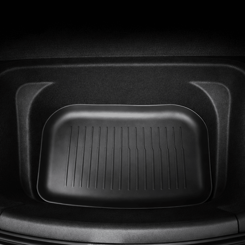 3 - in - 1 Tesla Trunk Mat Set – All - Weather Cargo Liners for Model Y (2017 - 2026) - Zapped Co