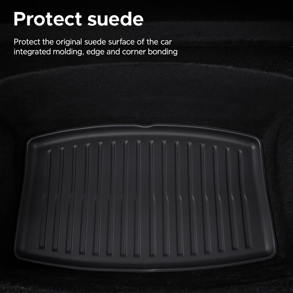 3 - in - 1 Tesla Trunk Mat Set – All - Weather Cargo Liners for Model Y/Juniper - Zapped Co