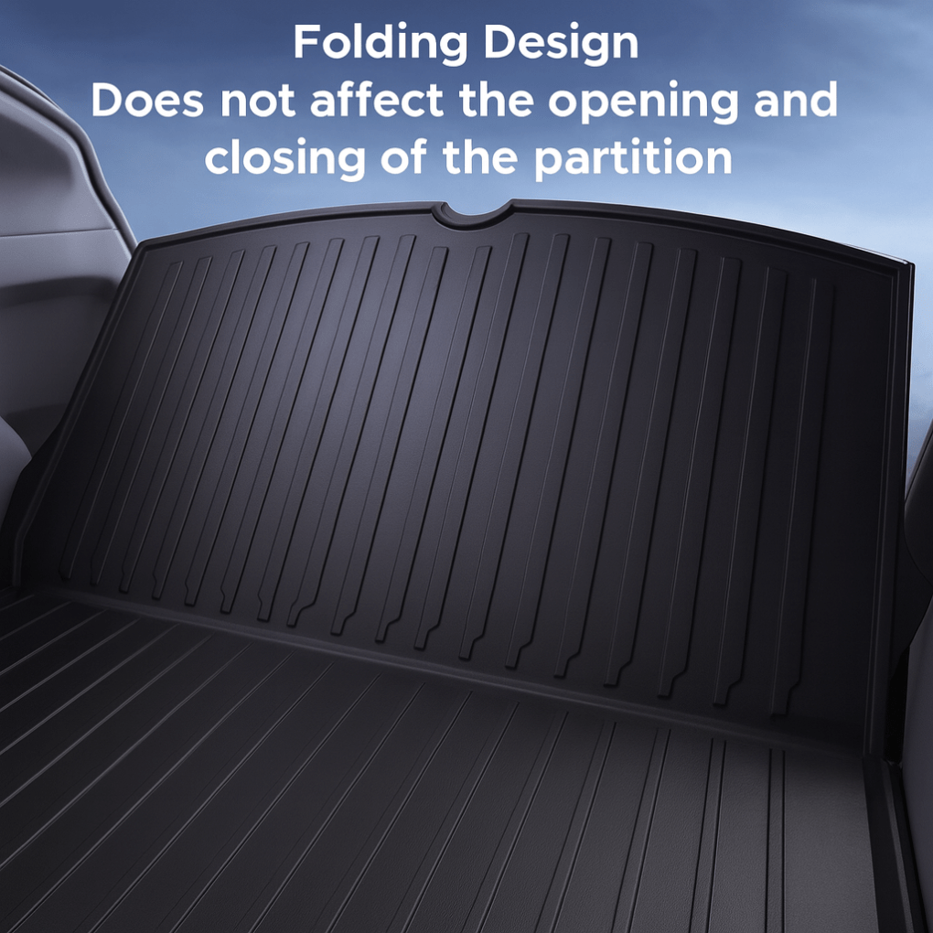 3 - in - 1 Tesla Trunk Mat Set – All - Weather Cargo Liners for Model Y/Juniper - Zapped Co