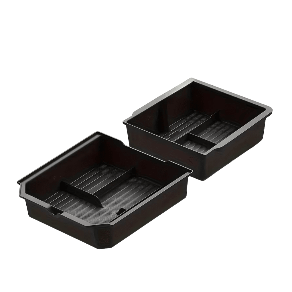 3 - piece Tesla console organizer – Storage Set for Model 3/Y (2024 - 2026) - Zapped Co