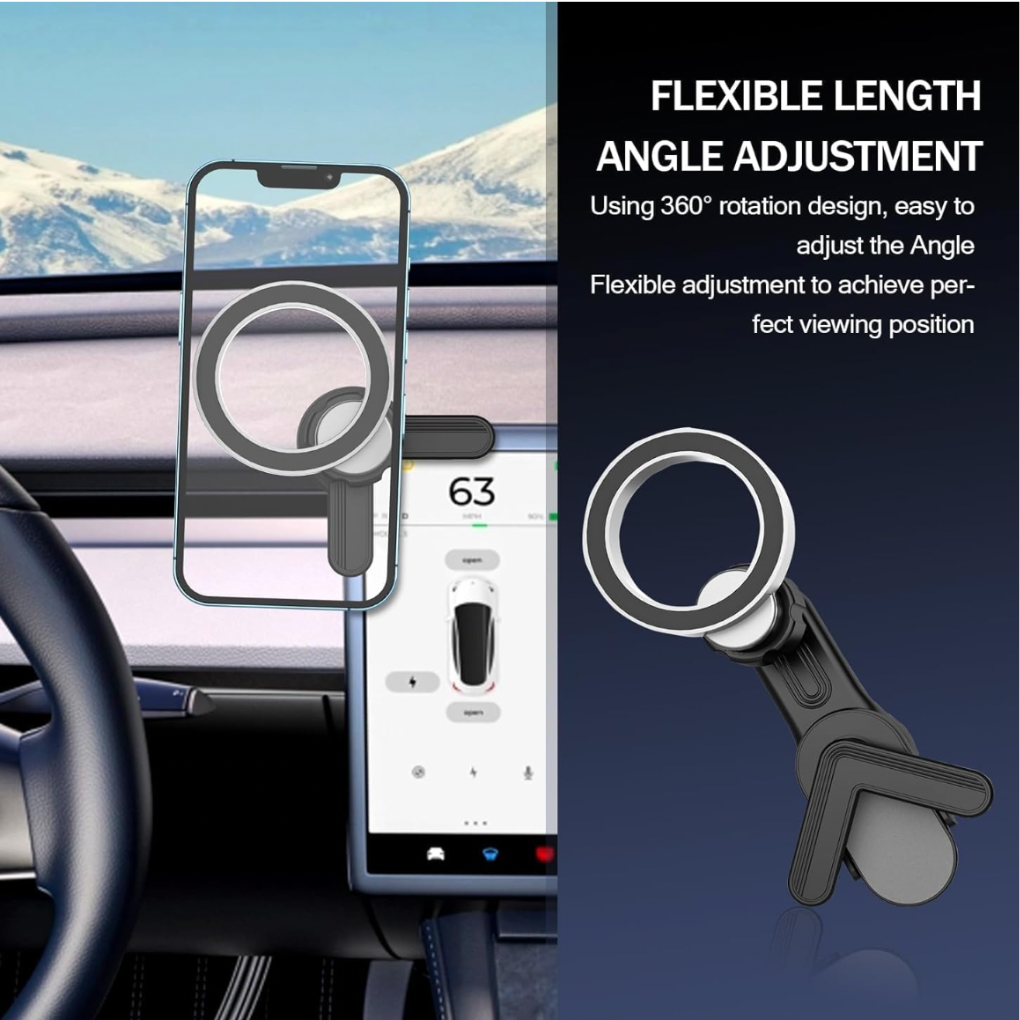 Magnetic Phone Mount – for Tesla Model 3/Y/X/S (2017-2026)