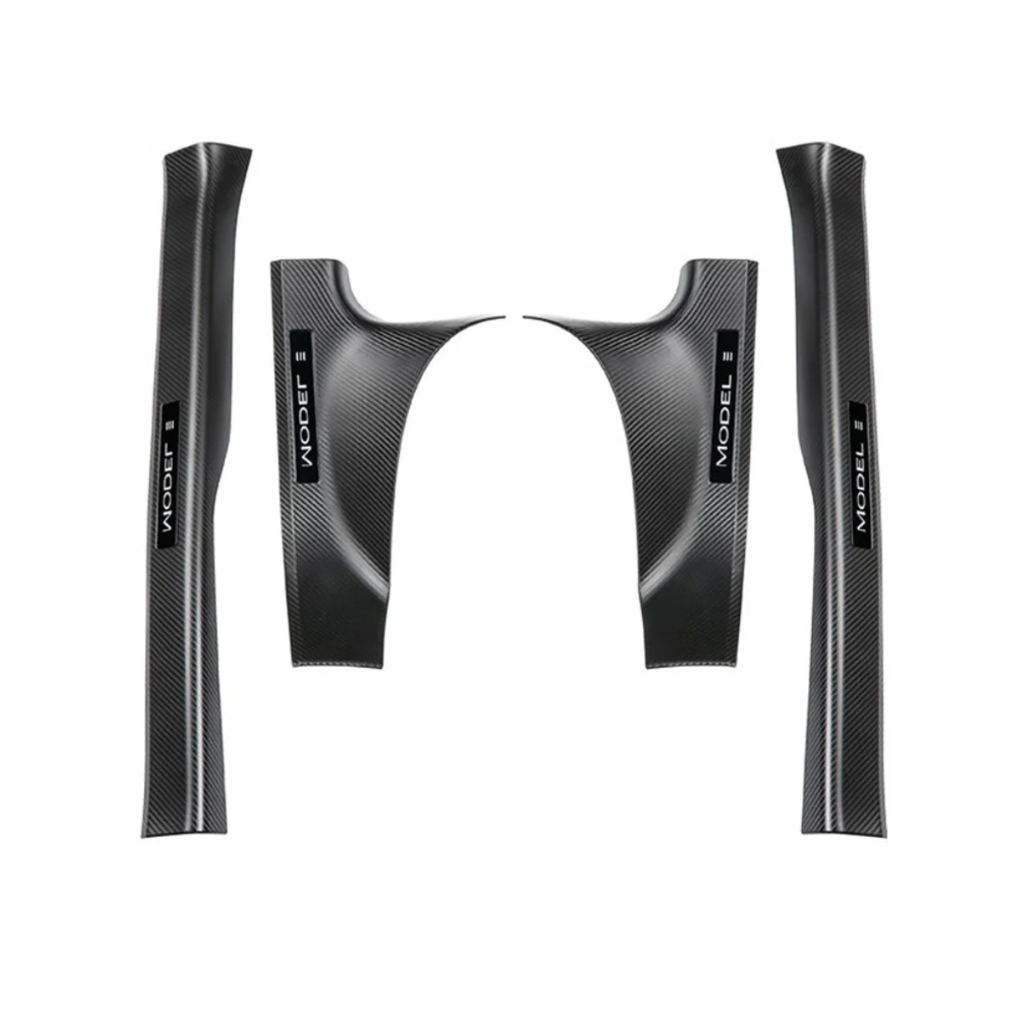 Door Sill Protector Front & Rear – for Tesla Model 3/Y (2017-2026)