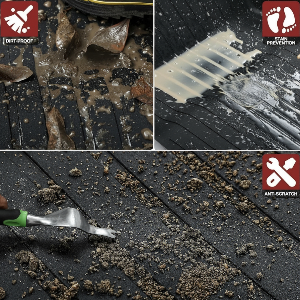 All-Weather Floor and Trunk Mat Set – for Model 3 Highland