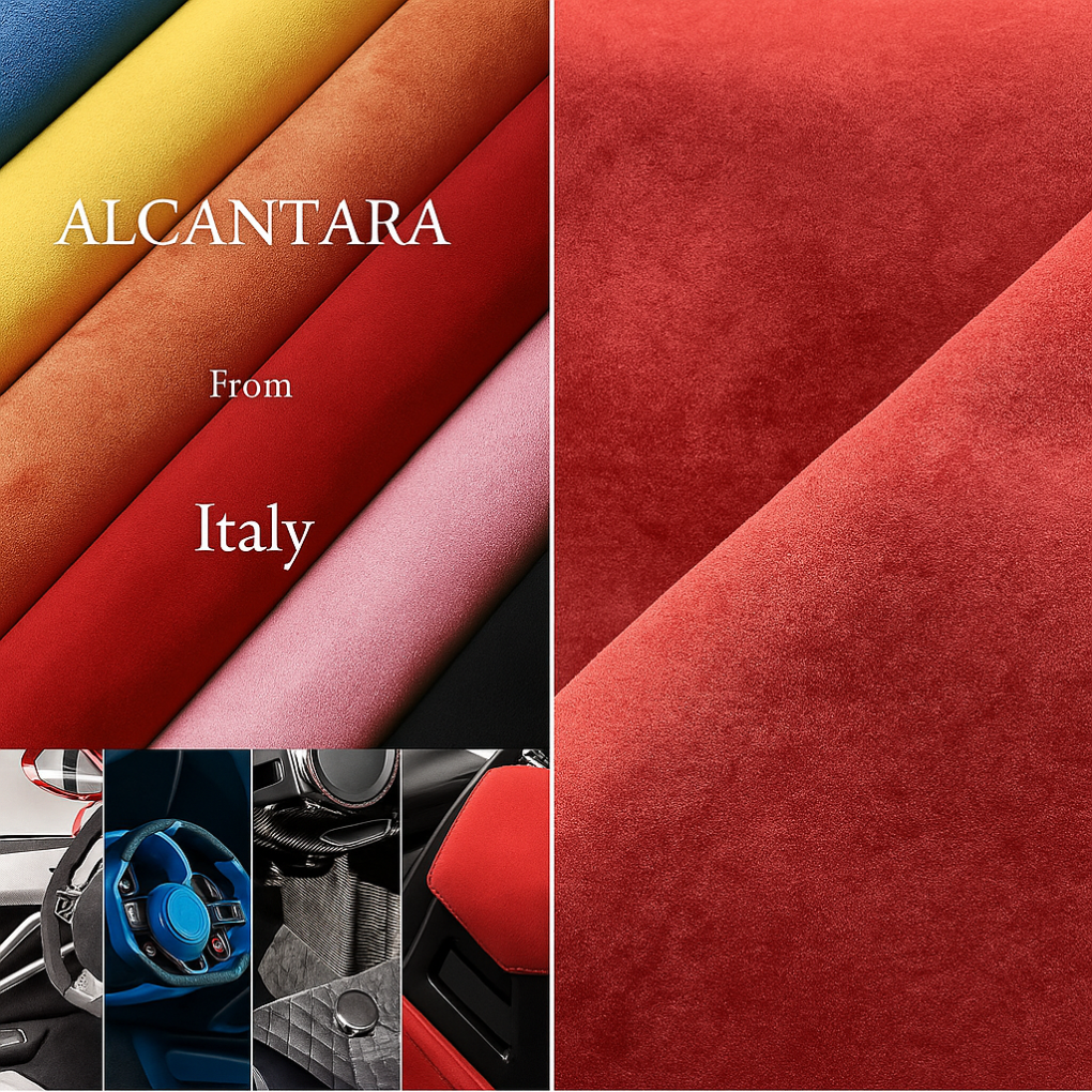 Alcantara Steering Wheel Patch Covers – For Tesla Model 3/Y (2019–2023)