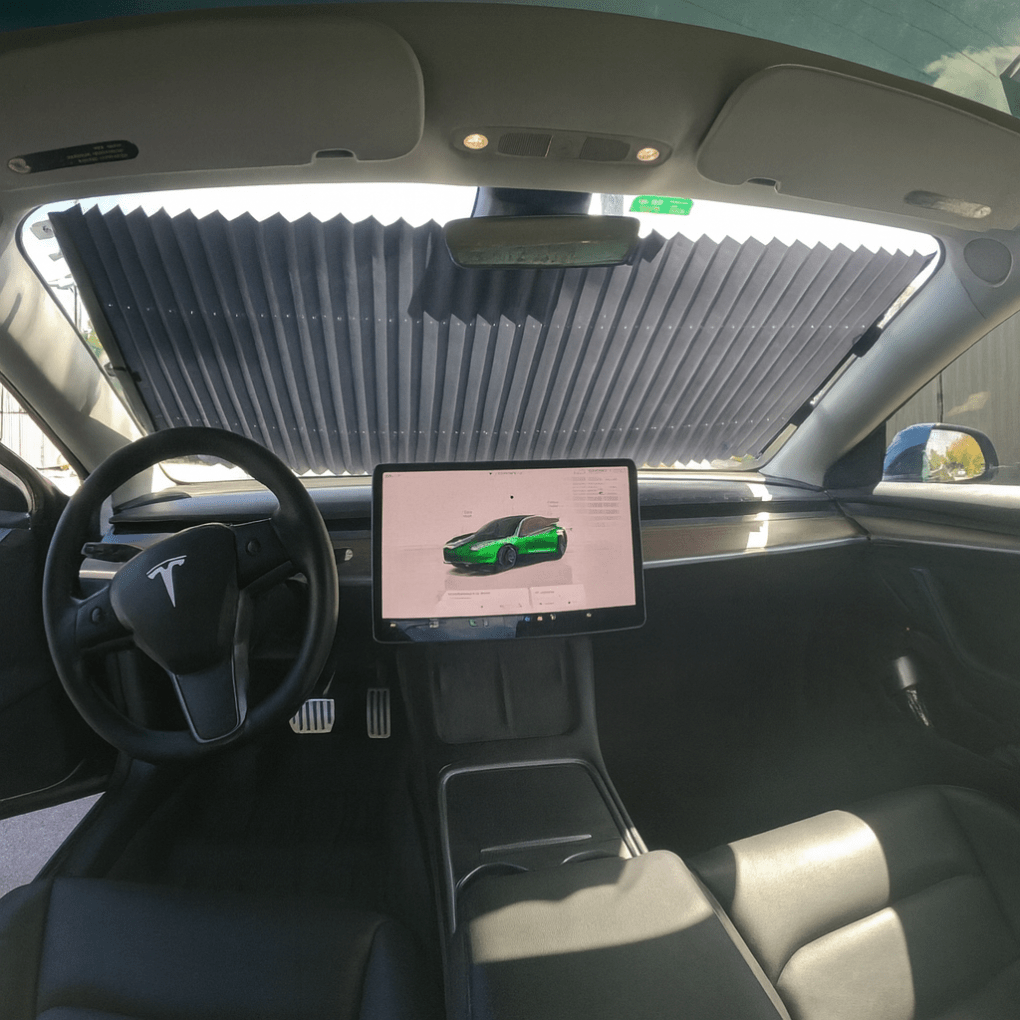 All - Weather Tesla Kit – Floor, Trunk & Windshield Shield - Zapped Co